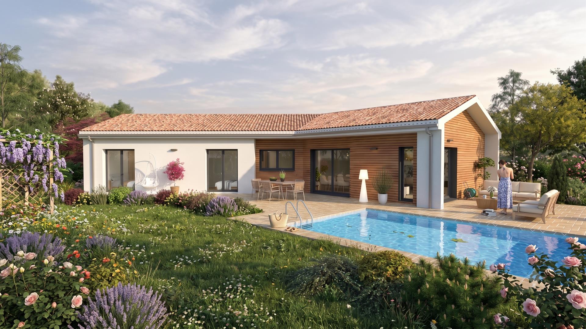 Maison de 116 m² confort thermique sur terrain de 980 m² à Martel
