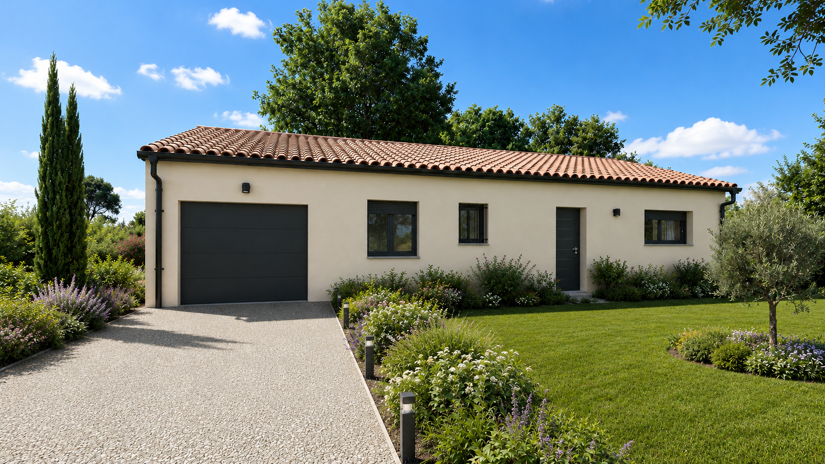 Maison 95m² — Grillon