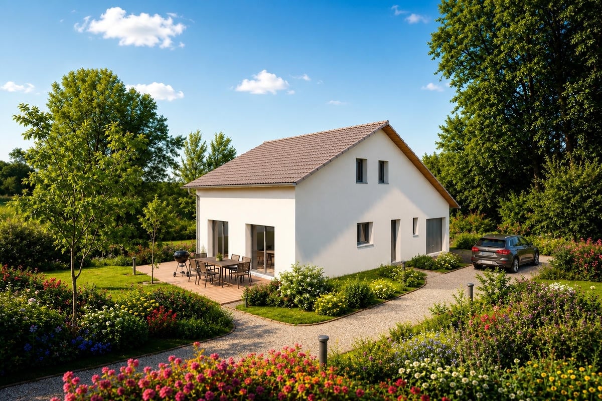 Maison 90m² — Saint-Jean-de-Gonville
