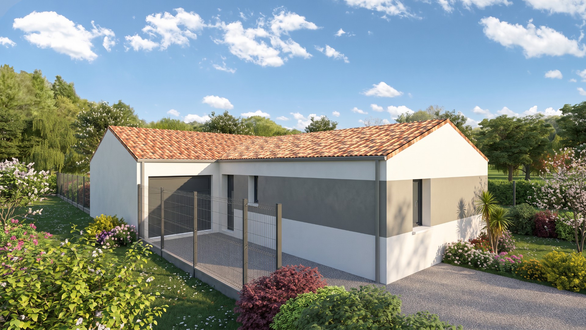 Maison Plain Pied La Chaize Giraud