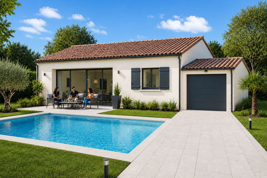 SUPERBE TERRAIN VIABILISE DE 468 M2 UTILE HORS LOTISSEMENT
