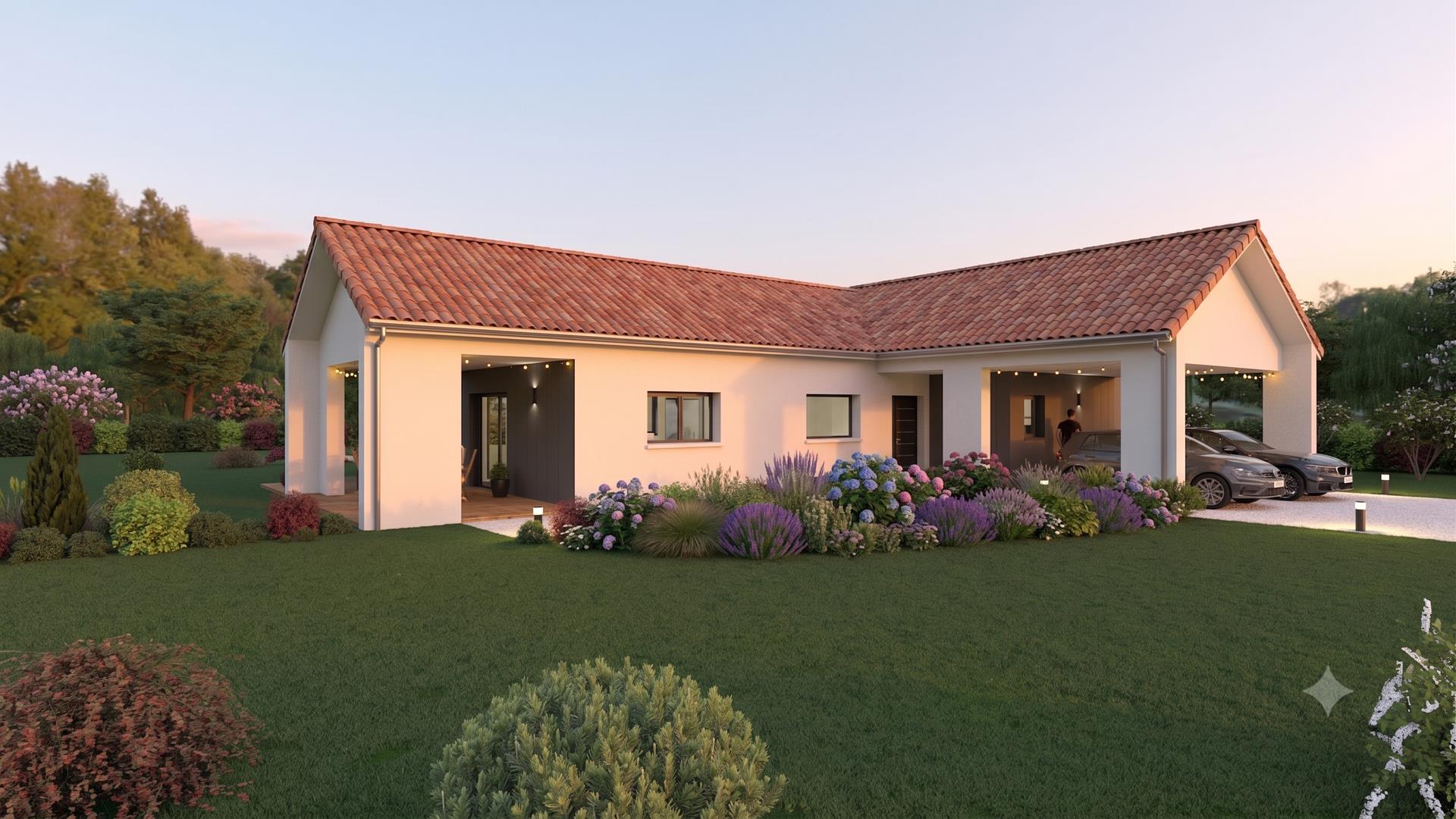 Près de la Dordogne, maison neuve 3 chambres - confort et luminosité