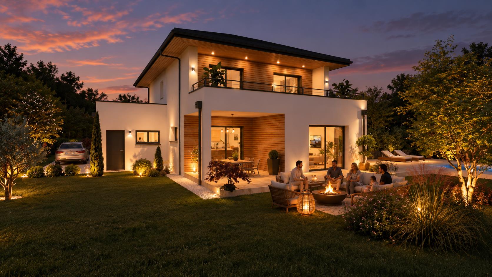 Projet de maison neuve sur terrain à Etercy 74150