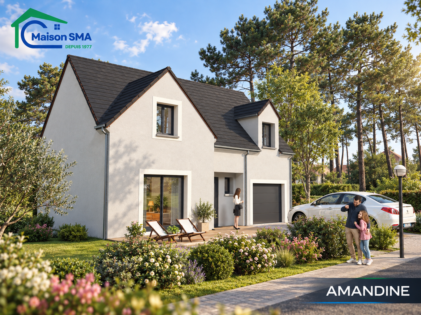 Photo maison Maison + terrain de 412 M&sup2; au calme avec comm