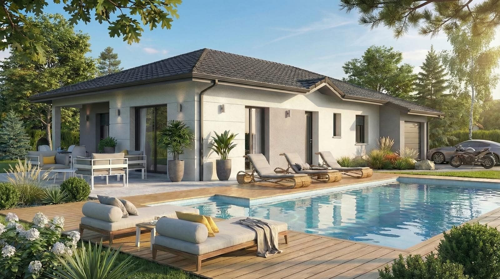 Maison 92m² — Lathuile