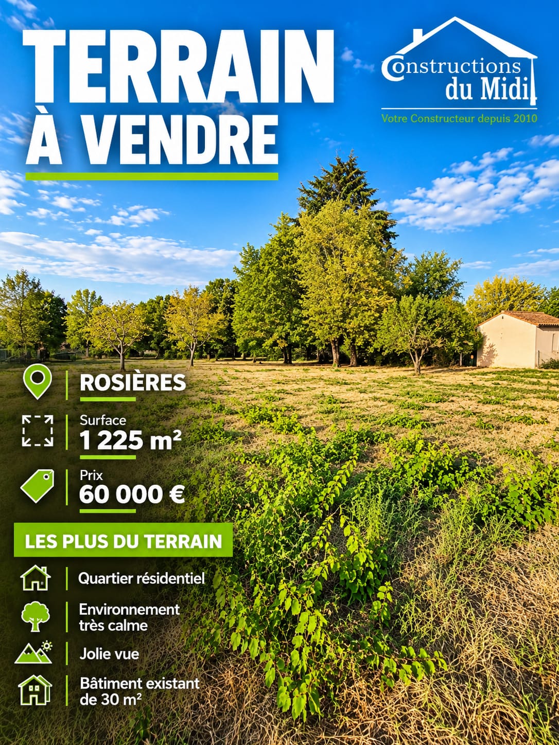 Terrain — Rosières