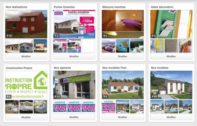 Maisons Punch présent sur Pinterest