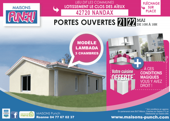 Portes ouvertes Maisons punch