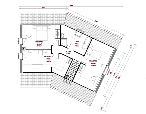 Terrain et maison à construire Orchies 137m²