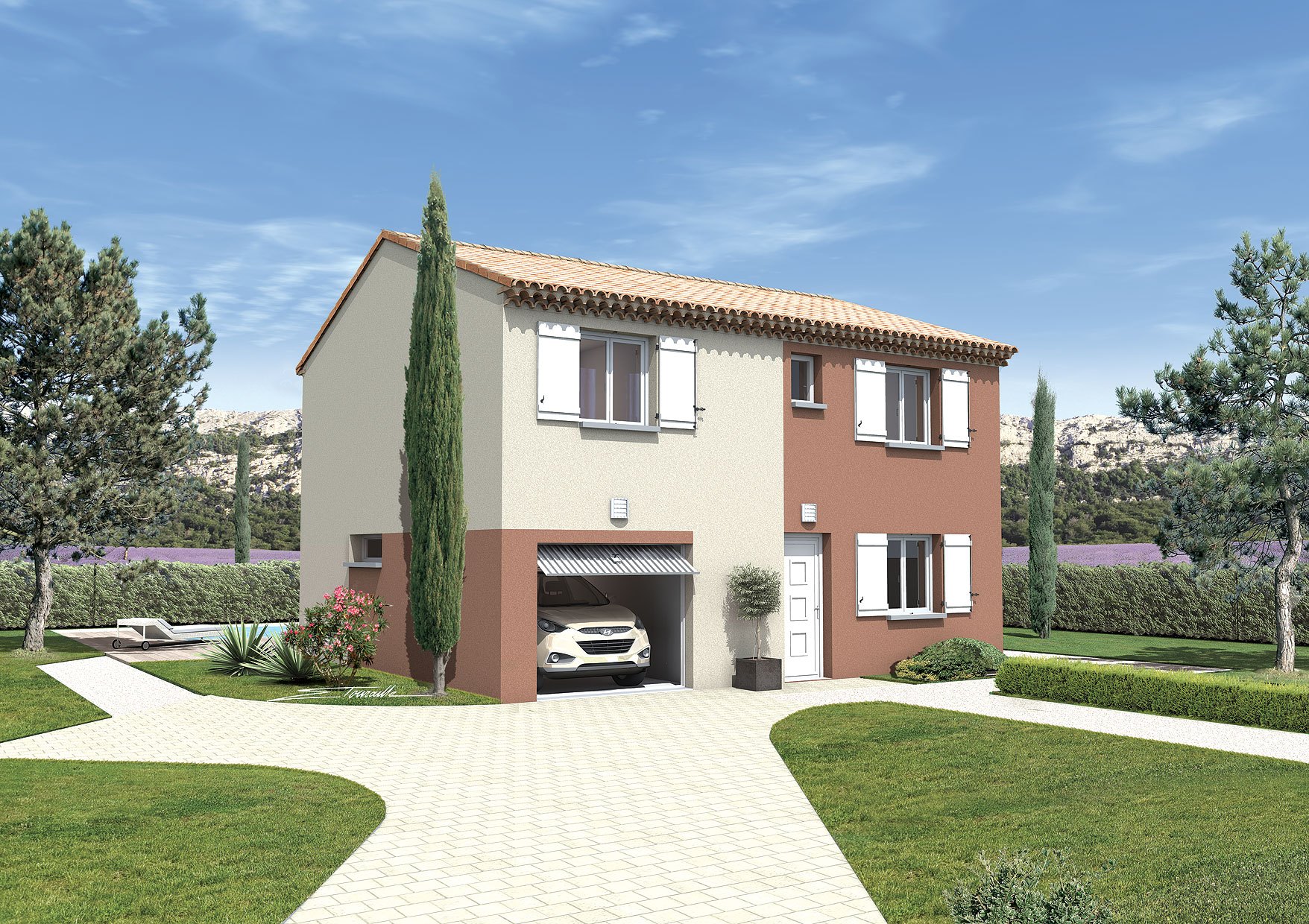 Magnifique maison à vendre de 90m2 à Saint-Paulet-de-Caisson