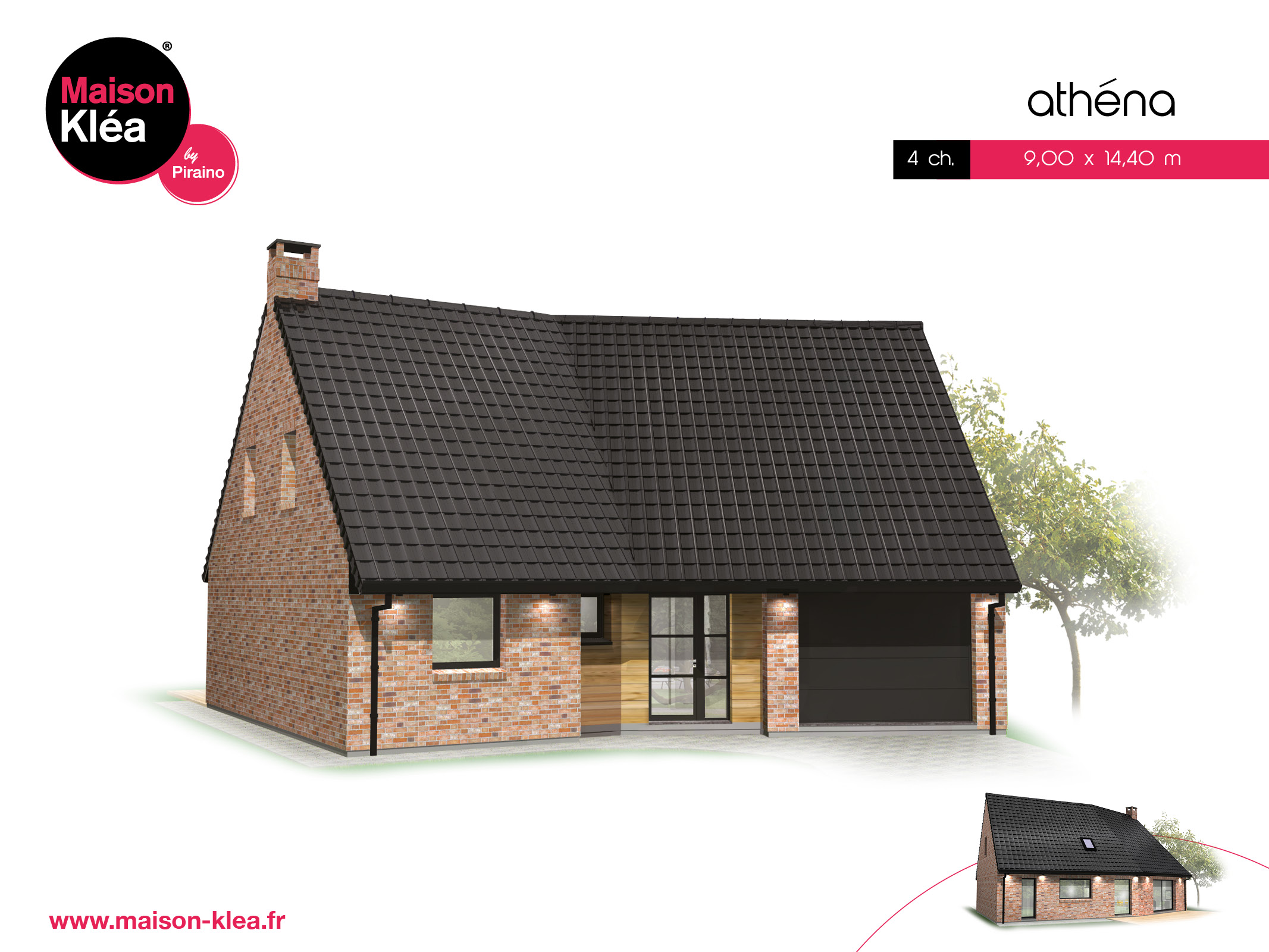 Terrain et maison à construire Attiches 144.31m²