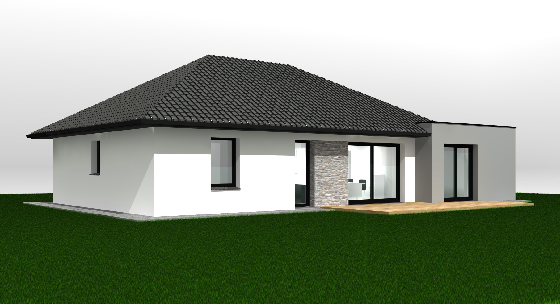 Terrain et maison à construire Landas 105m²