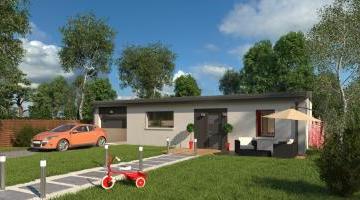 REALIA - toiture mixte - Style contemporain - vue rue