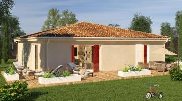 CAMELIA - Toiture Sud - Style Traditionnel - Vue Jardin