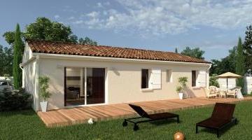 LILIA - Toiture sud - Style traditionnel - Vue jardin