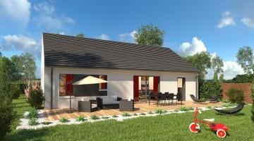 REALIA - Toiture Nord - Style contemporain - Vue jardin