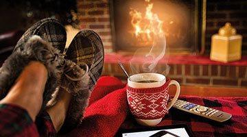 CINQ façons d'être bien chez soi, tout simplement pendant l'hiver