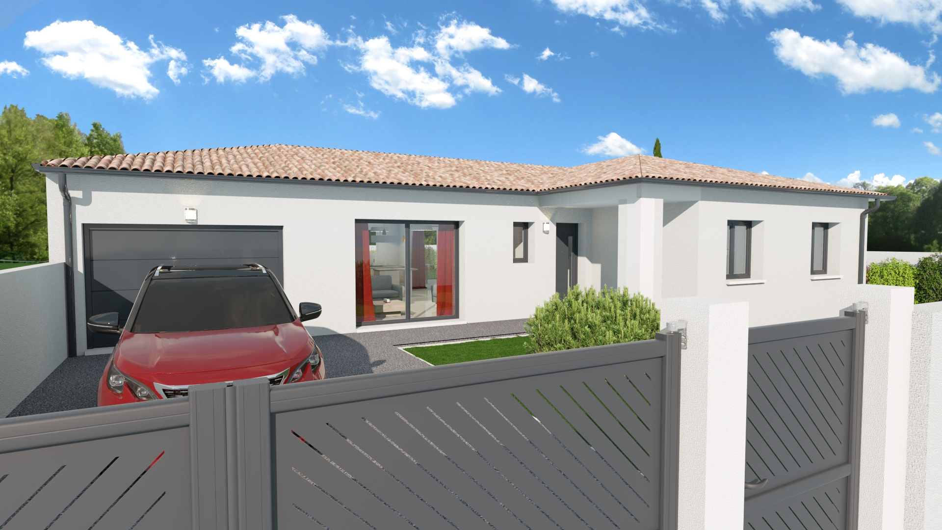maison à vendre de 105m2 à Endoufielle (32600)