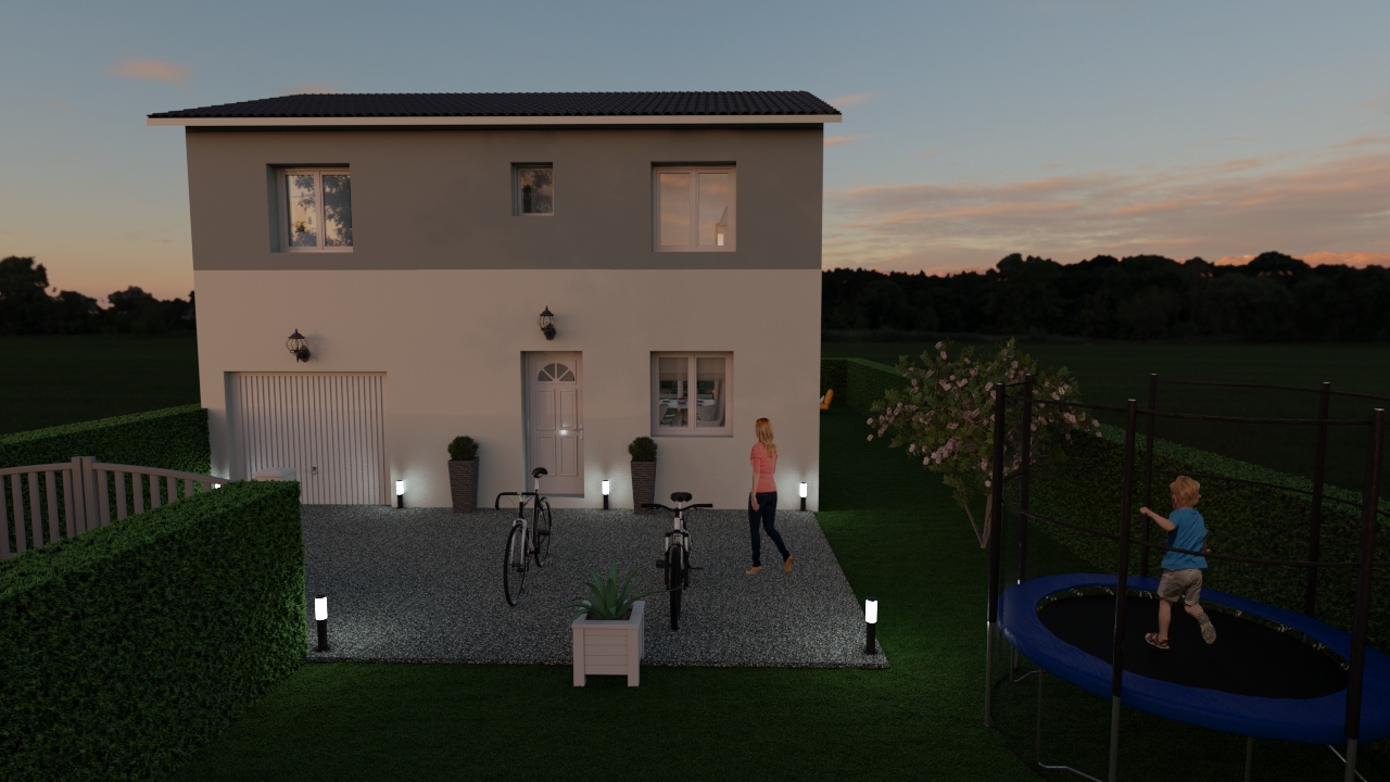 Agréable maison disponible à Loyettes (01360)