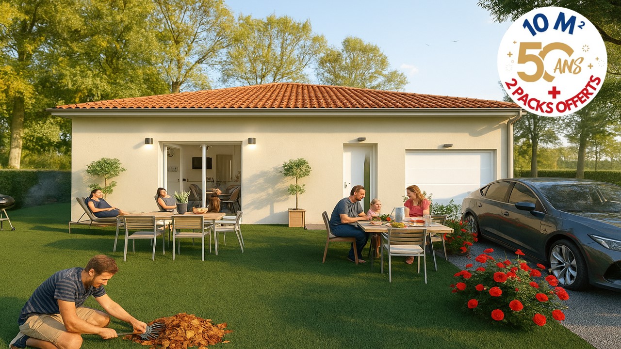 Jolie maison à construire disponible à Leyment (01150)