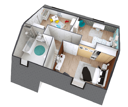 CORALIA - 4 chambres+ avec garage