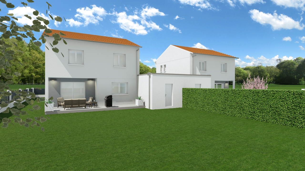 maison à construire à Brézins (38590)