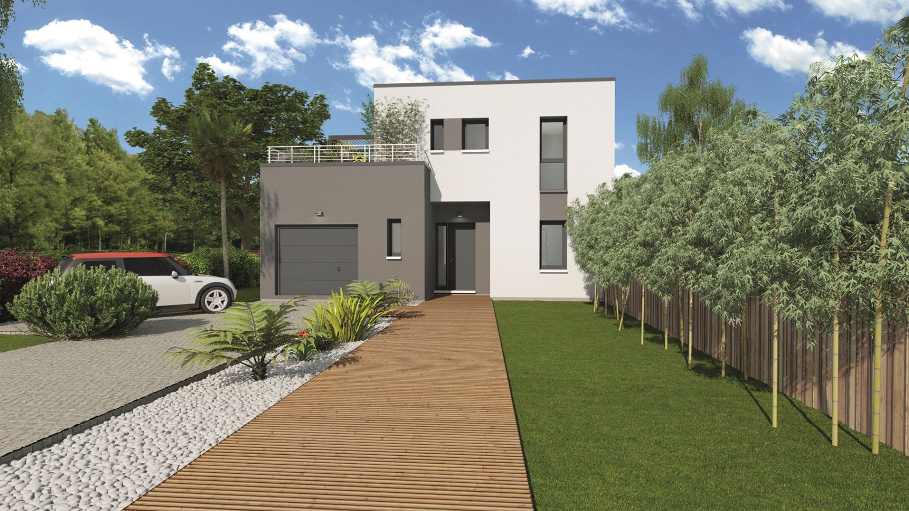 Maison et terrain constructible à Carbon-Blanc