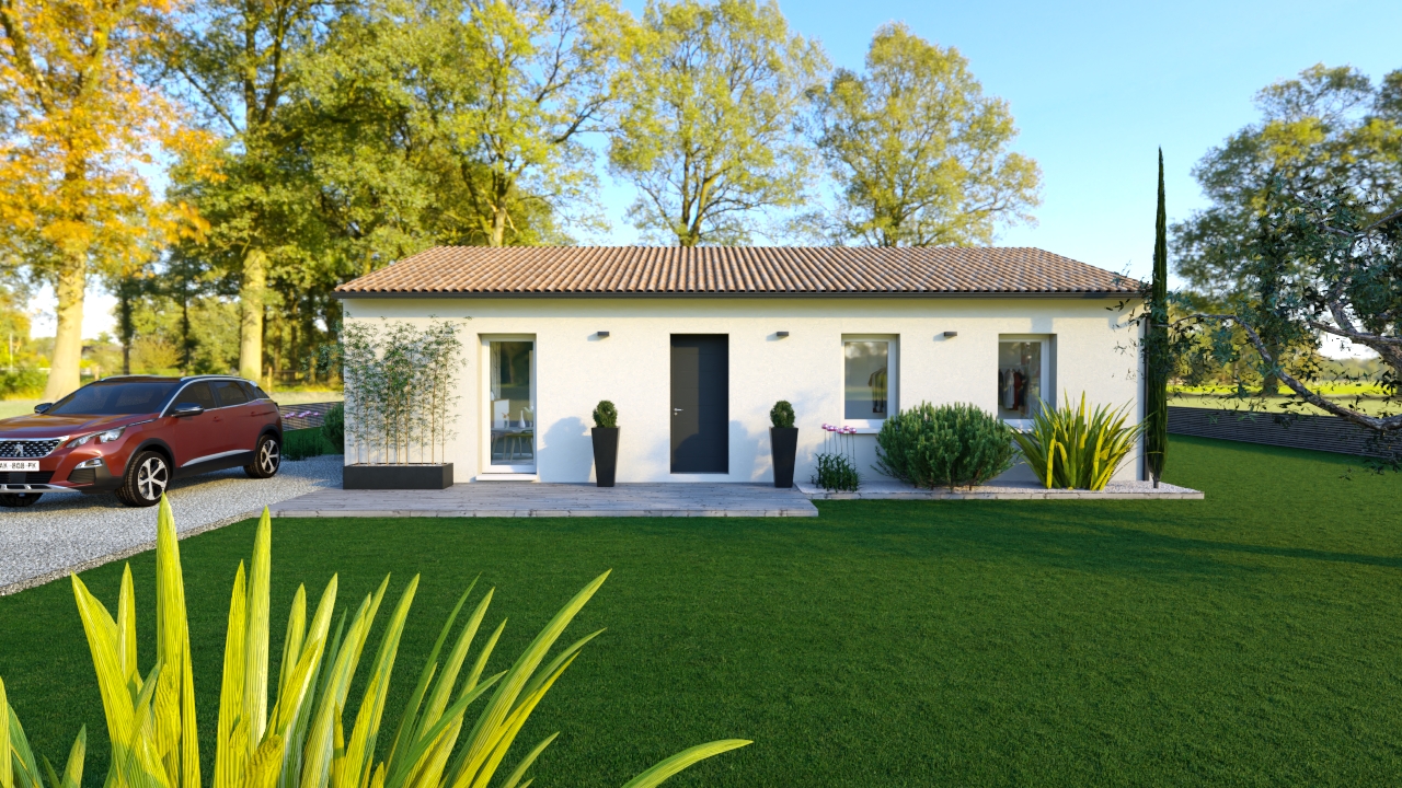 Maison et terrain constructible à Artigues-près-Bordeaux