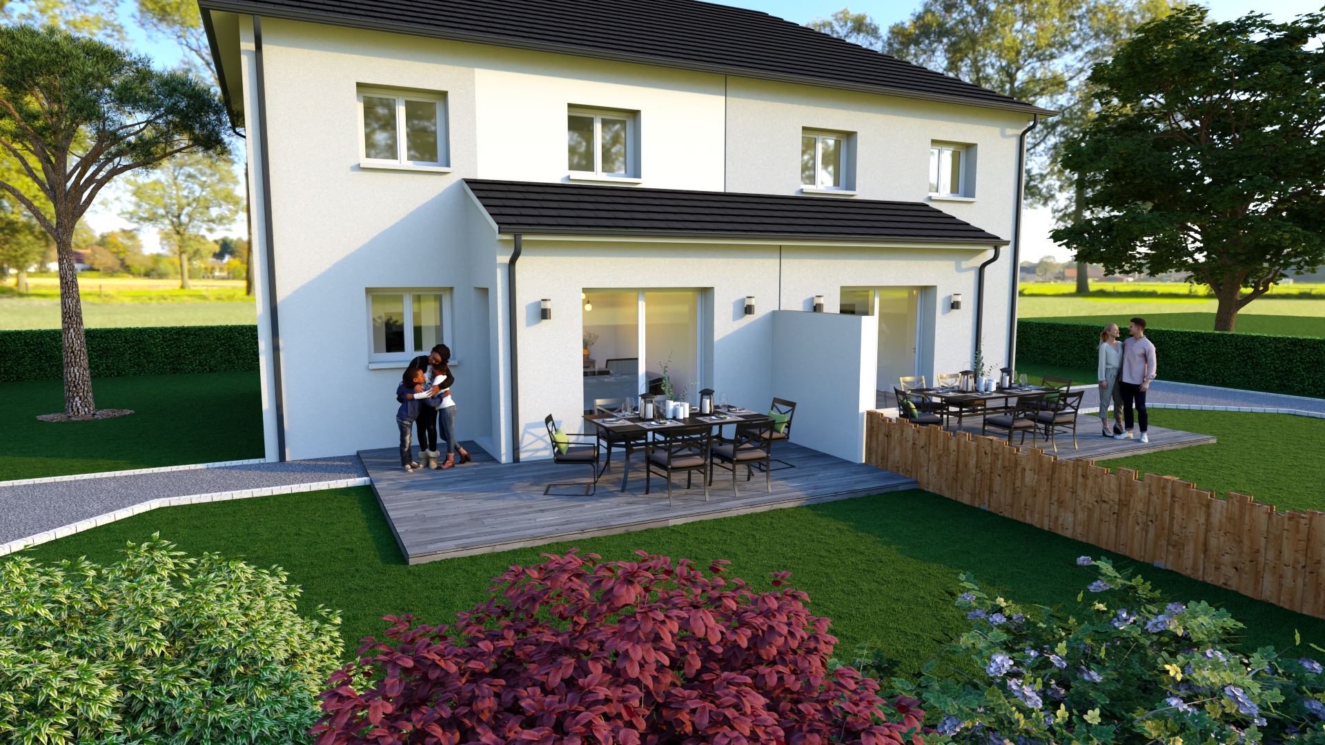 Maison et terrain constructible à Pau