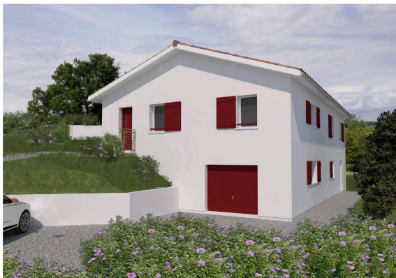 Maison et terrain constructible à Moncayolle-Larrory-Mendibieu