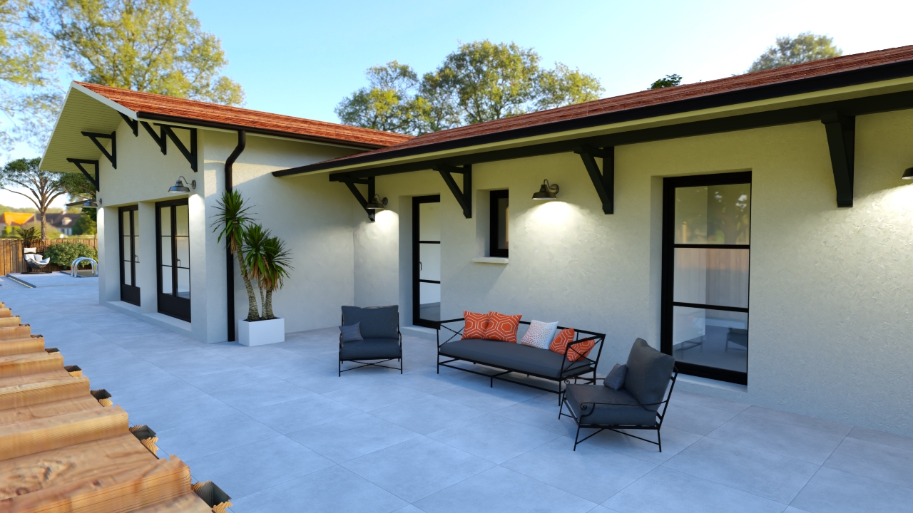 Maison et terrain constructible à Le Teich