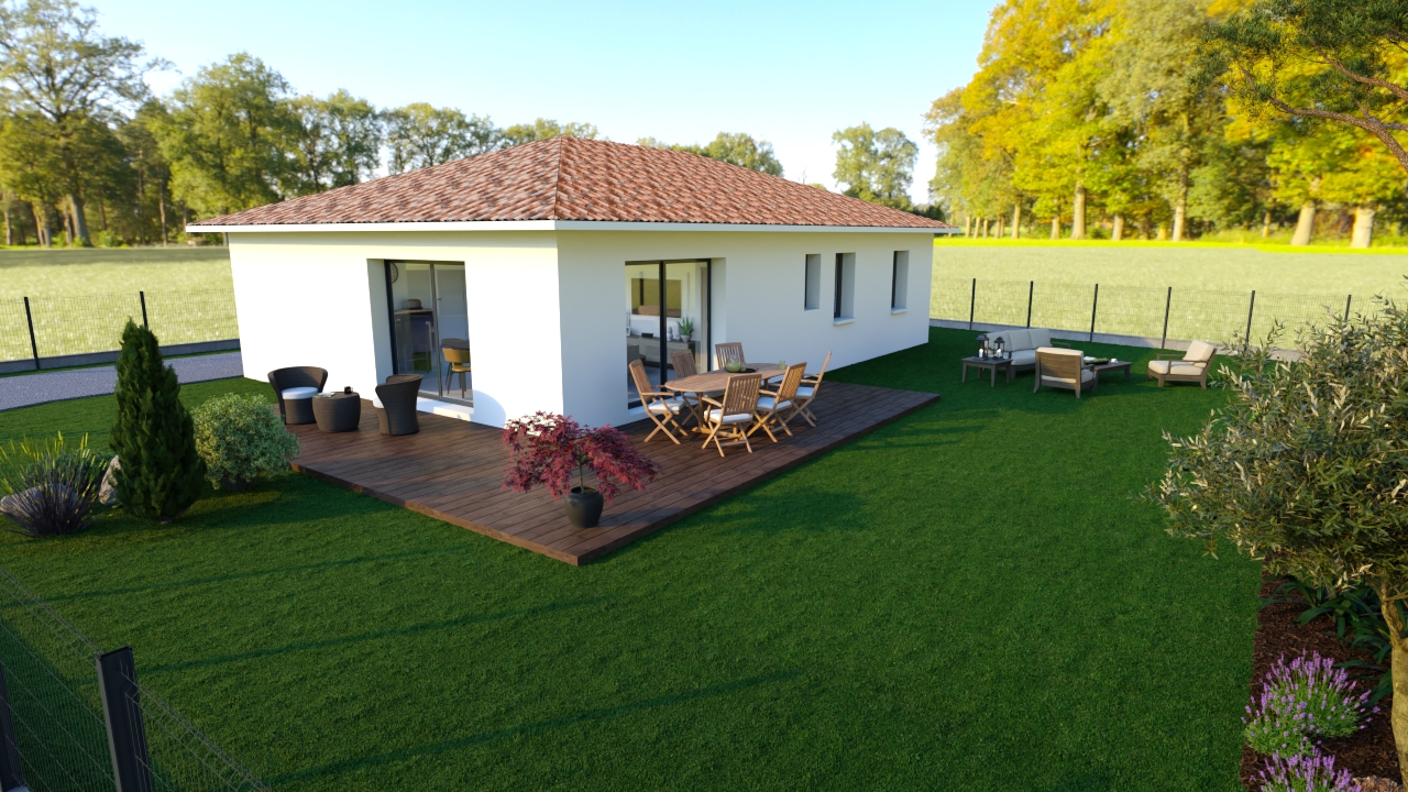 Maison et terrain constructible à Labouheyre