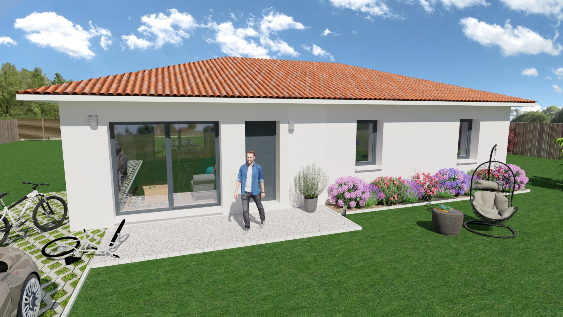 Maison et terrain constructible à Labouheyre