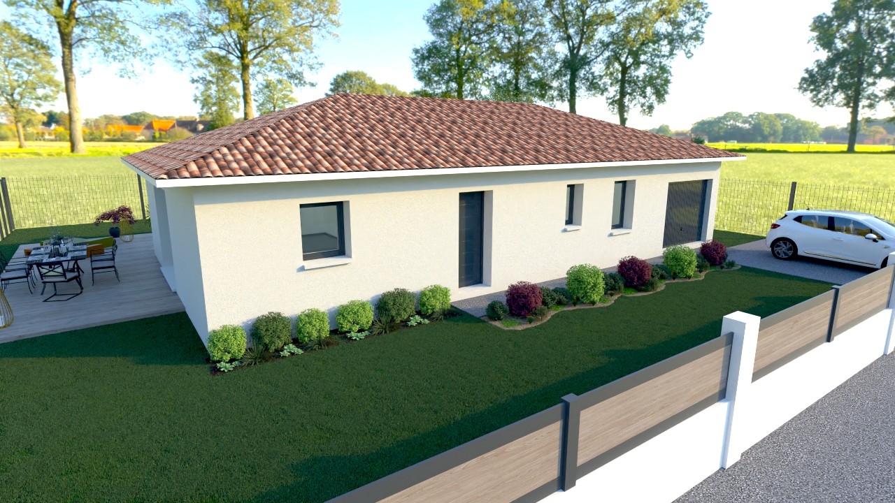 Maison et terrain constructible à Rion-des-Landes