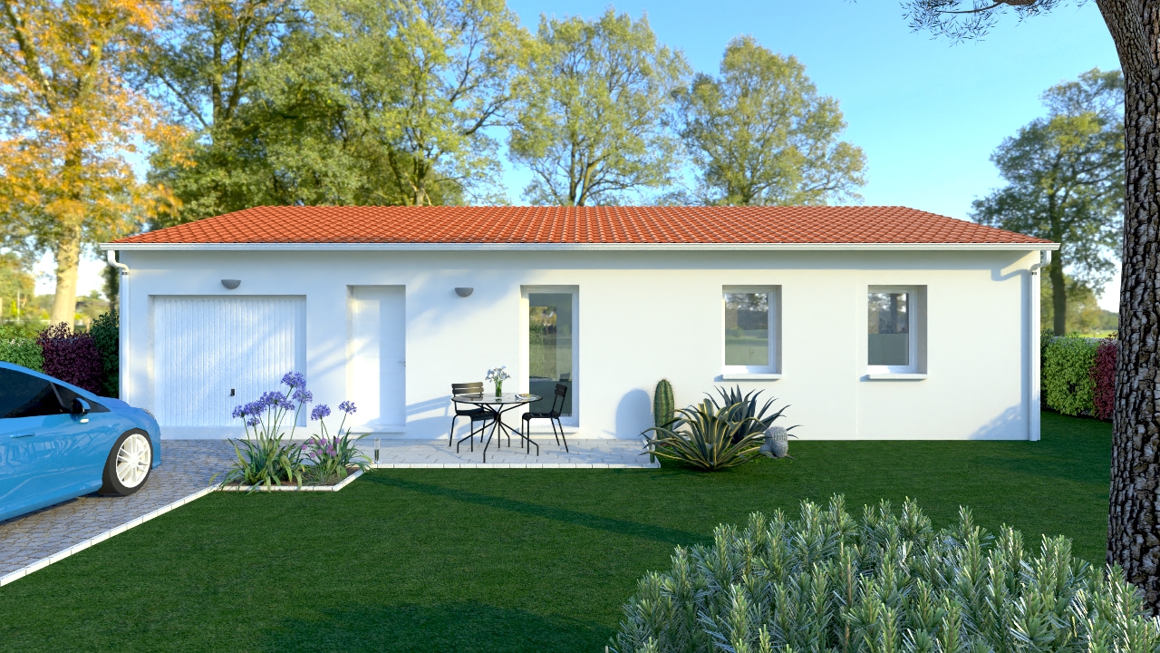 Maison et terrain constructible à Libourne