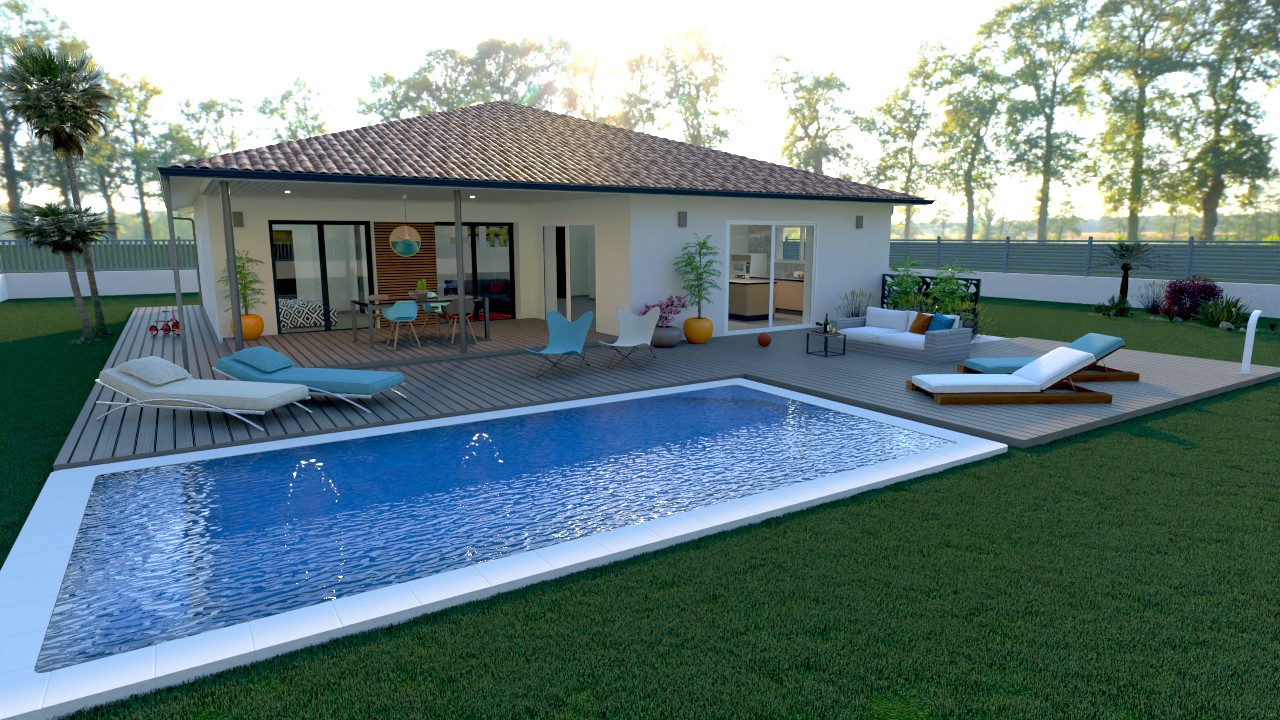 Maison et terrain constructible à Labouheyre