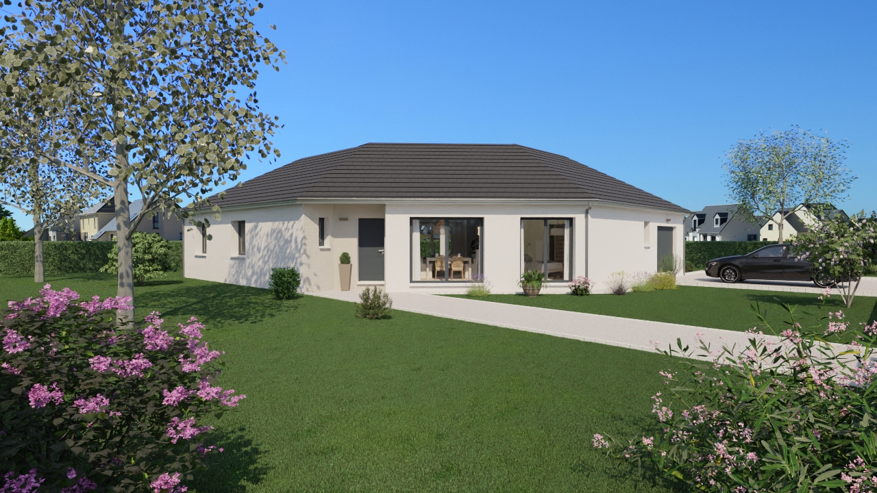 Maison et terrain constructible à Artiguelouve