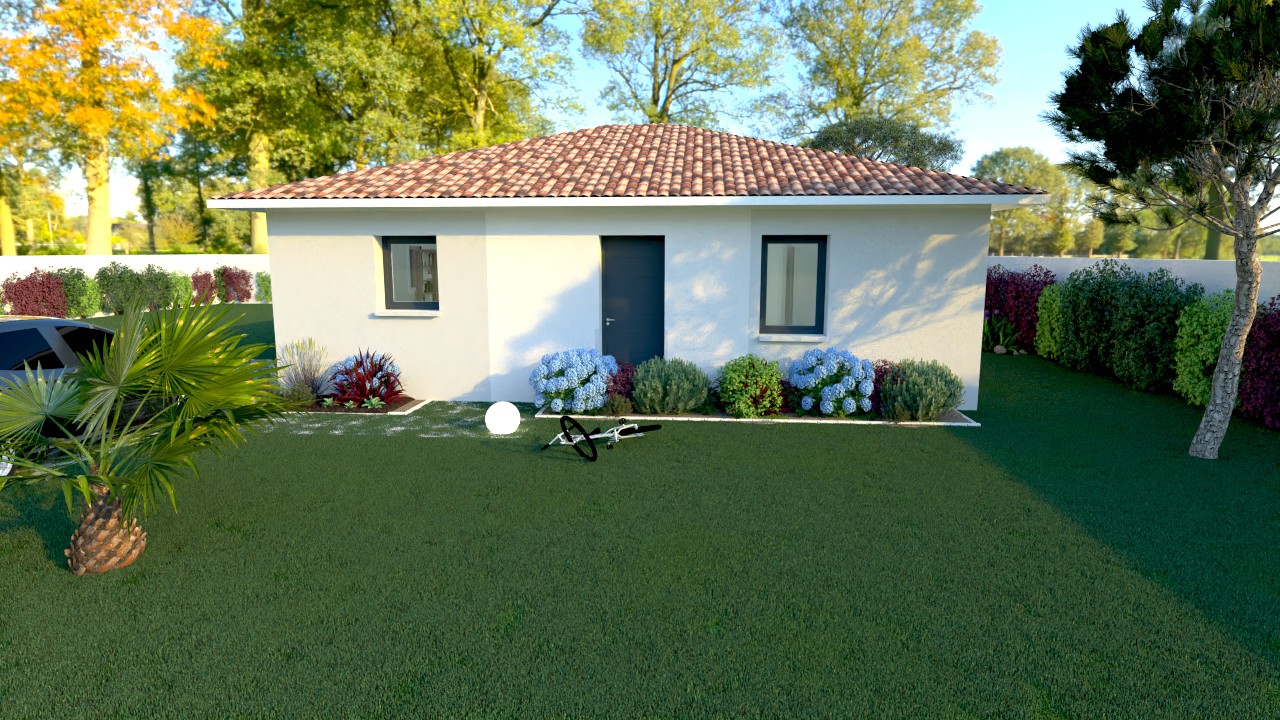 Maison et terrain constructible à Pissos