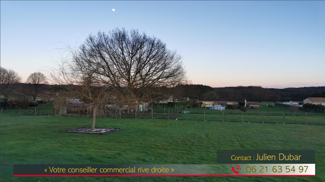 Maison et terrain constructible à Saint-André-de-Cubzac