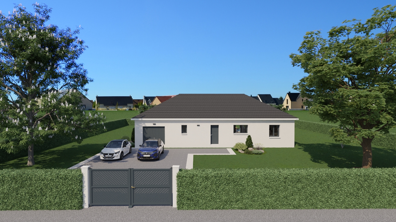 Maison et terrain constructible à Idron