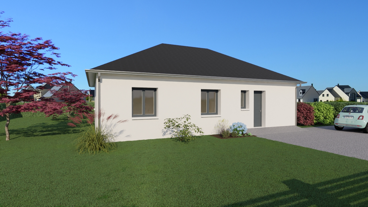 Maison et terrain constructible à Lasseube