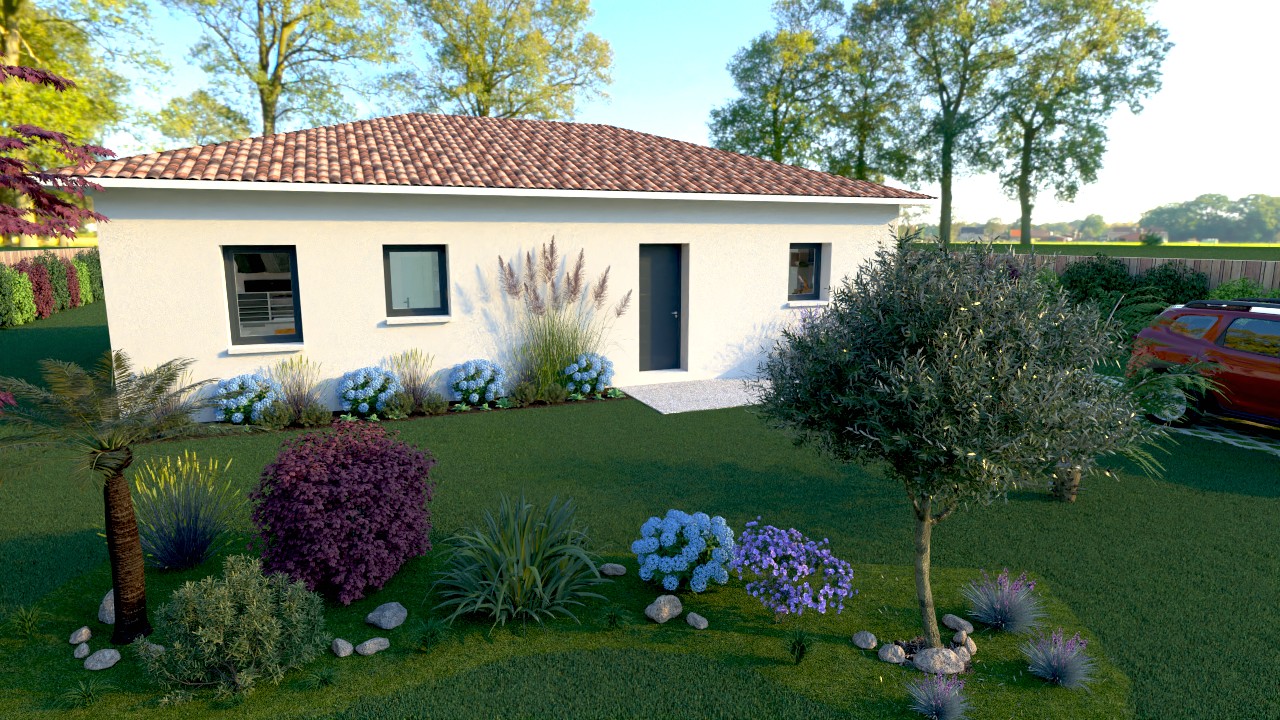 Maison et terrain constructible à Saint-Paul-en-Born