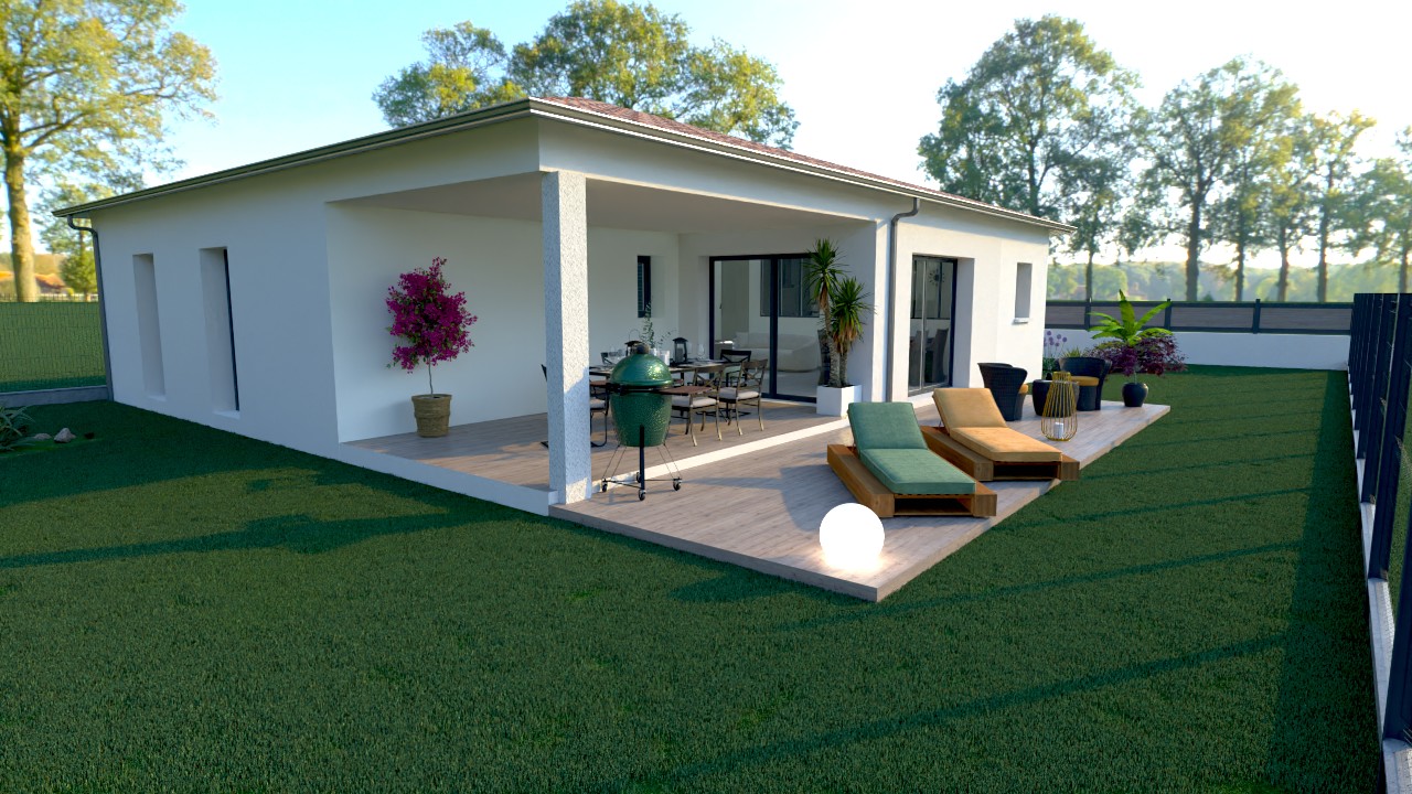 Maison et terrain constructible à Parentis-en-Born