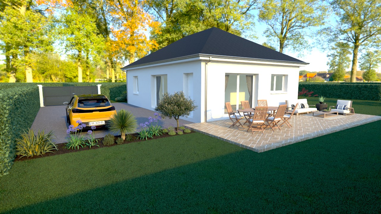 Maison et terrain constructible à Soumoulou