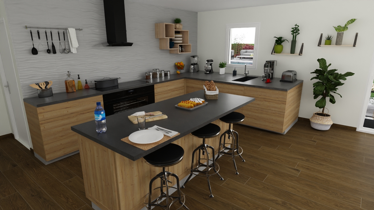 Maison et terrain constructible à Ychoux