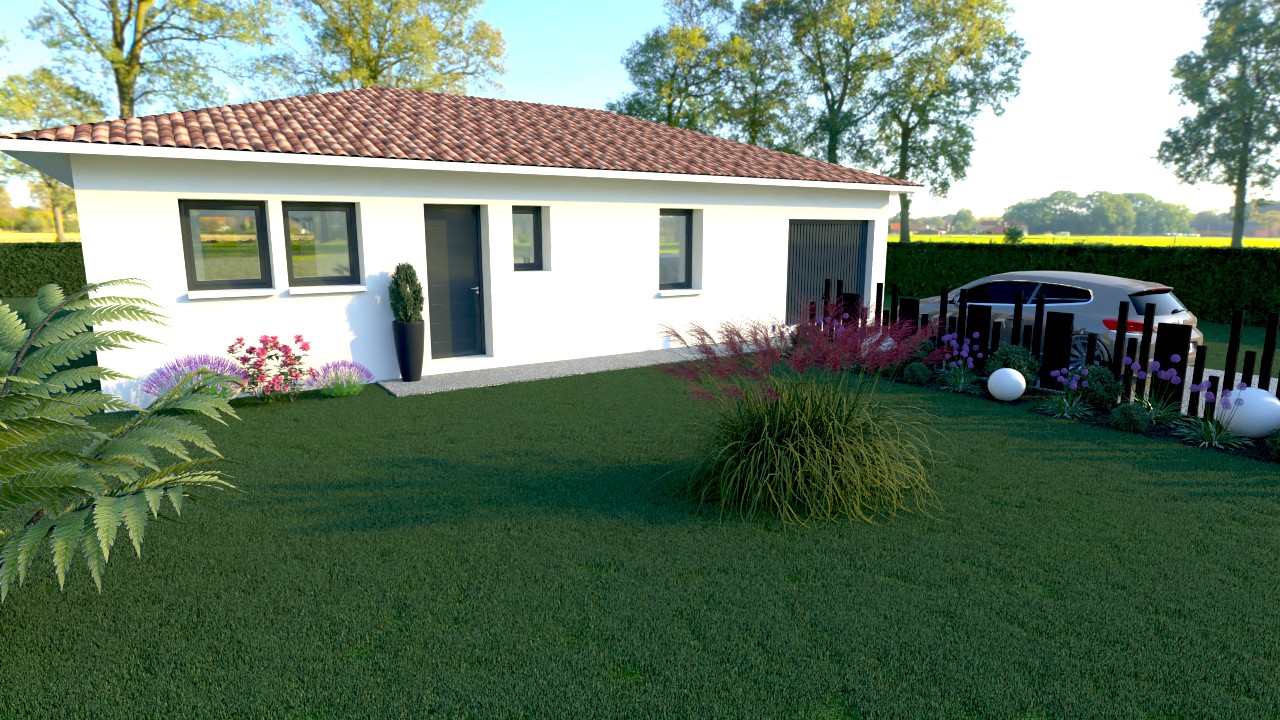 Maison et terrain constructible à Saint-Paul-en-Born