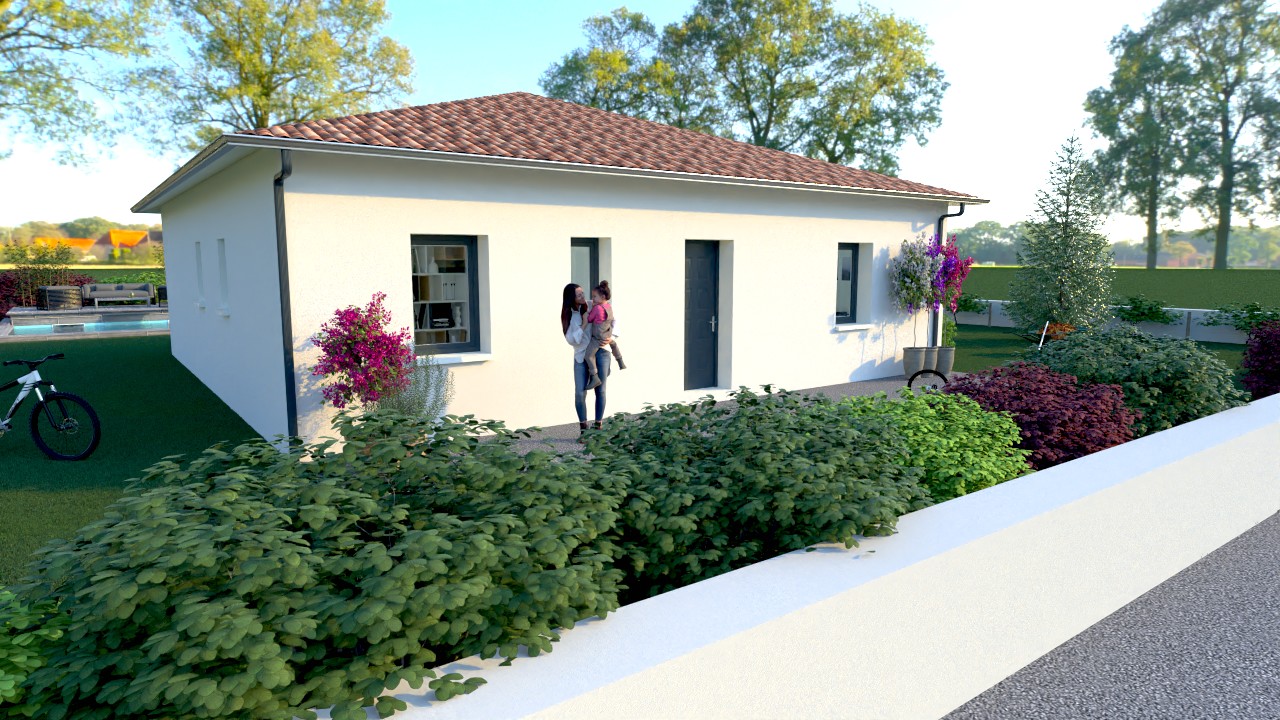 Maison et terrain constructible à Rion-des-Landes