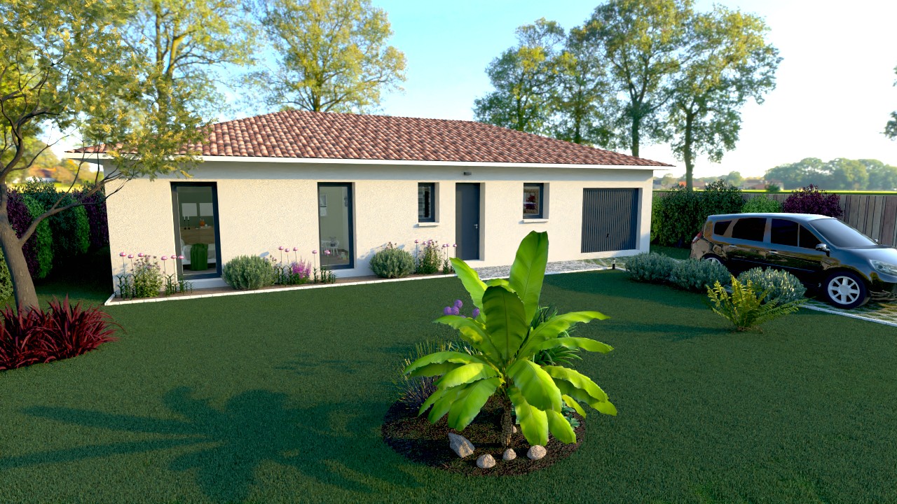 Maison et terrain constructible à Mimizan