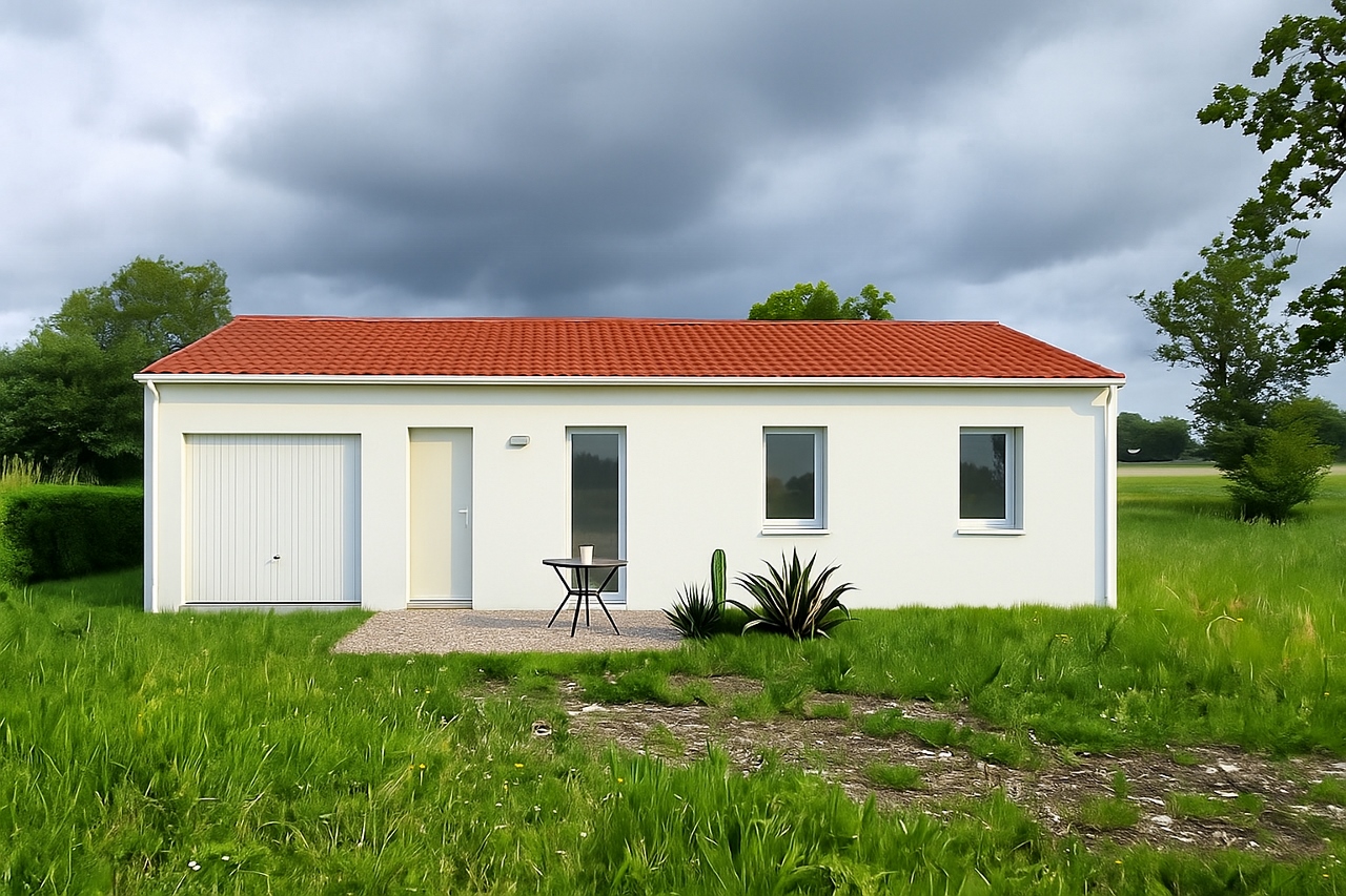 Maison et terrain constructible à Vayres