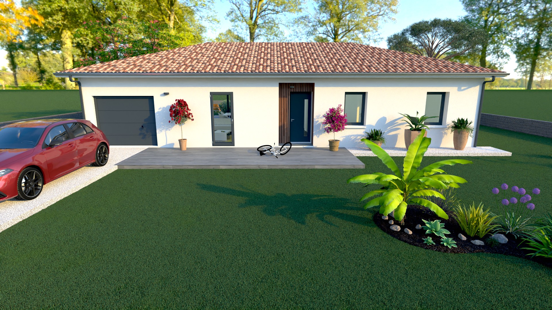 Maison et terrain constructible à Parentis-en-Born